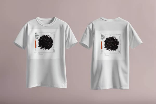Concrete blueprint — Tee — Da Hong Pao