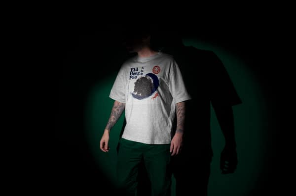 Indigo and seagull — Tee — Da Hong Pao