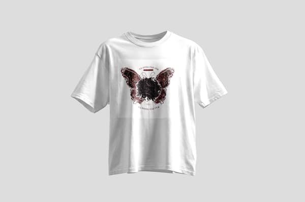 Butterfly and paisley — Tee — Da Hong Pao