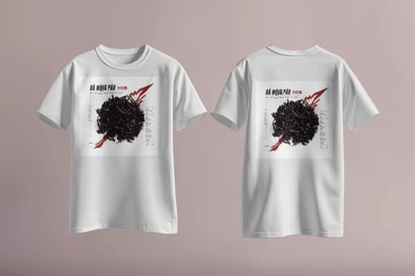 Meridiano gris corredor — Camiseta — Da Hong Pao