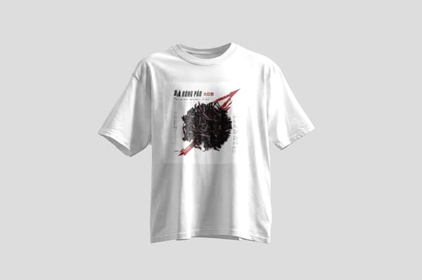 Meridiano gris corredor — Camiseta — Da Hong Pao