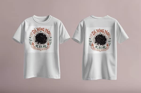 Trail of quiet roots — Tee — Da Hong Pao