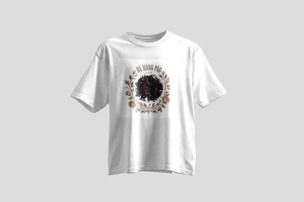 Herbario rosa — Camiseta — Da Hong Pao
