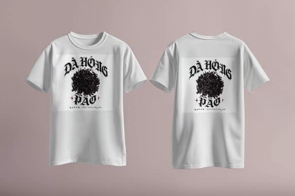 Underground negro — Camiseta — Da Hong Pao