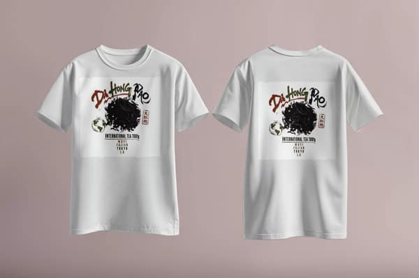 Firma del oleaje — Camiseta — Da Hong Pao