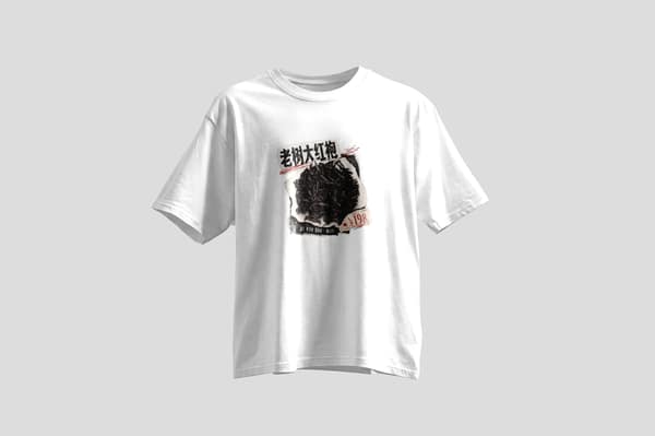 Archival collage — Long-sleeve — Da Hong Pao