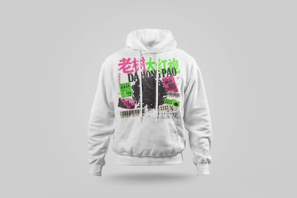 Neon bazaar — Hoodie — Da Hong Pao