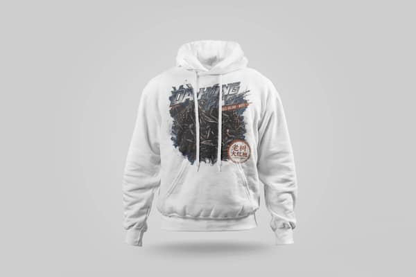 Cromo y autopista — Sudadera con capucha — Da Hong Pao