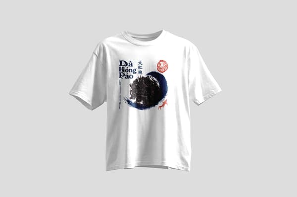 Indigo and seagull — Long-sleeve — Da Hong Pao