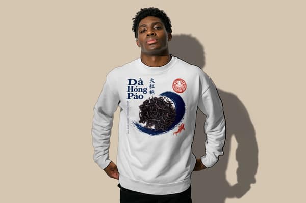 Indigo and seagull — Sweatshirt — Da Hong Pao