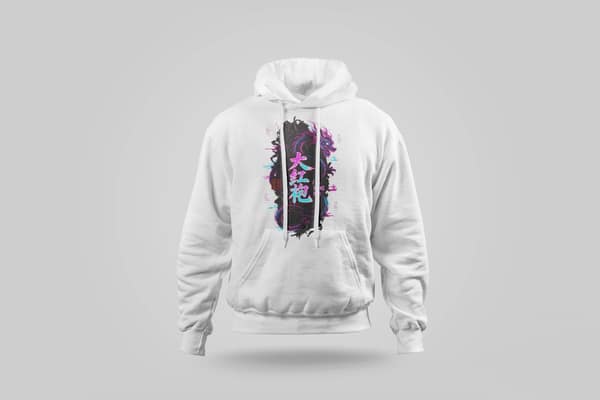 Neon dragon — Hoodie — Da Hong Pao