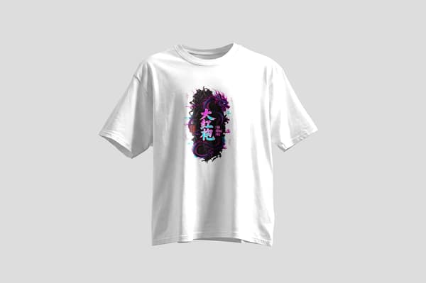 Neon dragon — Long-sleeve — Da Hong Pao
