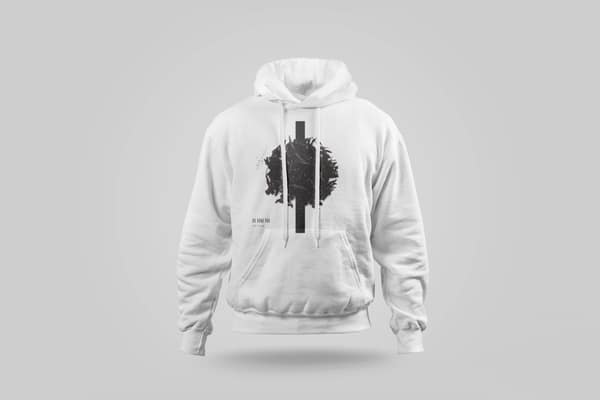 Raw edge of silence — Hoodie — Da Hong Pao