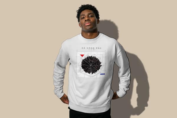 Folds of silence — Sweatshirt — Da Hong Pao