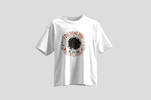 Trail of quiet roots — Long-sleeve — Da Hong Pao