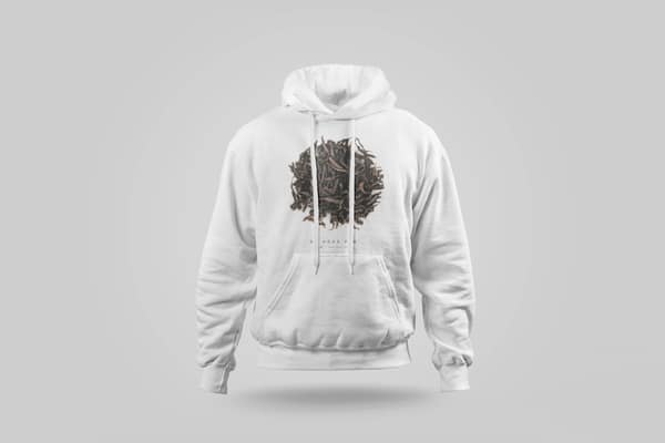 El desvaído de los setenta — Sudadera con capucha — Da Hong Pao