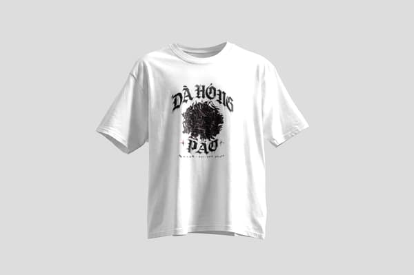 Underground negro — Manga larga — Da Hong Pao