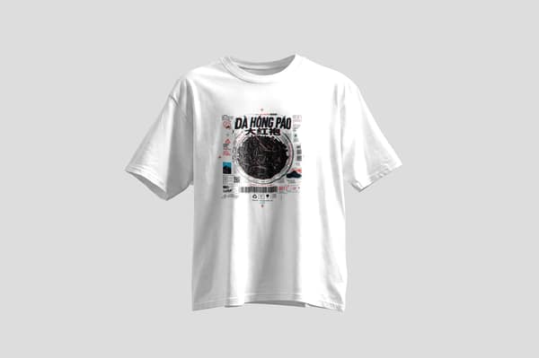 Cipher of tea alleys — Long-sleeve — Da Hong Pao