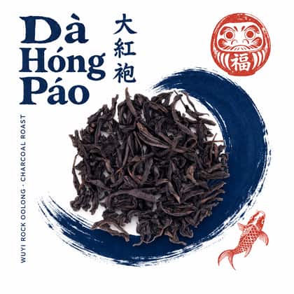 Indigo and seagull — Da Hong Pao