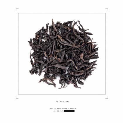 Silent archive — Da Hong Pao