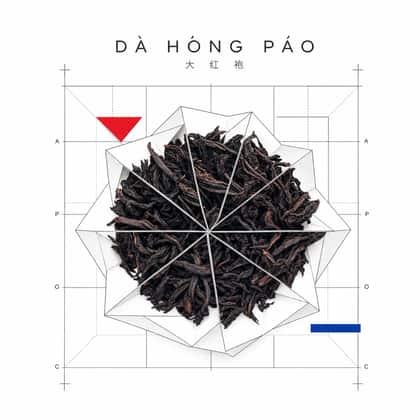Folds of silence — Da Hong Pao
