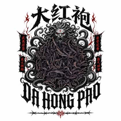 Gorgon's head — Da Hong Pao