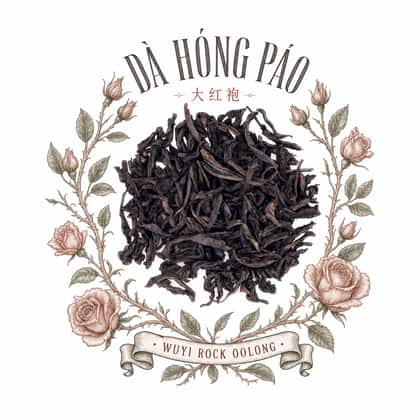 Herbario rosa — Da Hong Pao